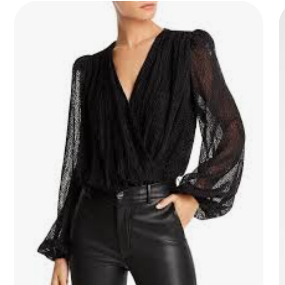 Lini Luna Bodysuit Black Long Sleeve